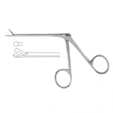 Hartmann Alligator Forcep Cup Shaped Stainless Steel, 8.5 cm - 3 1/4" Diameter 2.0 mm Ø